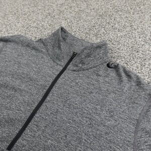 Lululemon Pullover Mens L Gray 1/2 Zip Long Sleeve Athletic Shirt Workout Gym